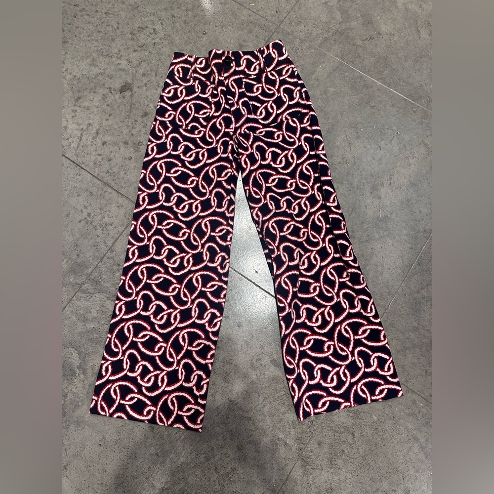 The Colette Ponte Crop Wide-Leg Pants by Maeve